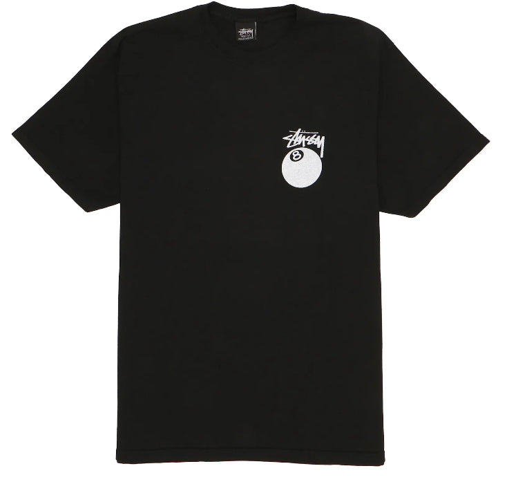 Camiseta Stussy 8 Ball Pigment Dyed Black