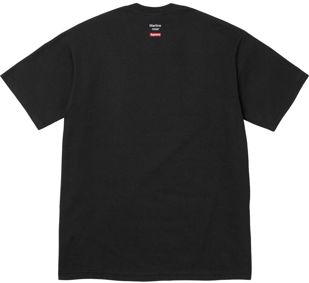 Camiseta Supreme X Martine Rose Champion Black