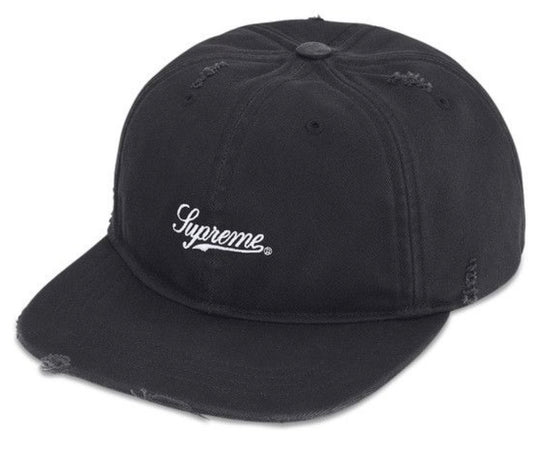 Gorro Supreme Heavy 6-Panel Black