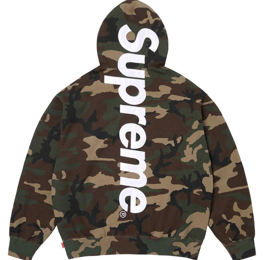 Canguro Supreme Satin Appliqué Woodland Camo