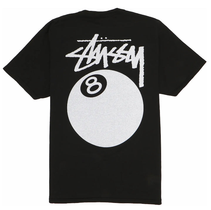 Camiseta Stussy 8 Ball Pigment Dyed Black