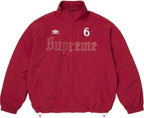 Campera Supreme x Umbro Rhinestone Track Red