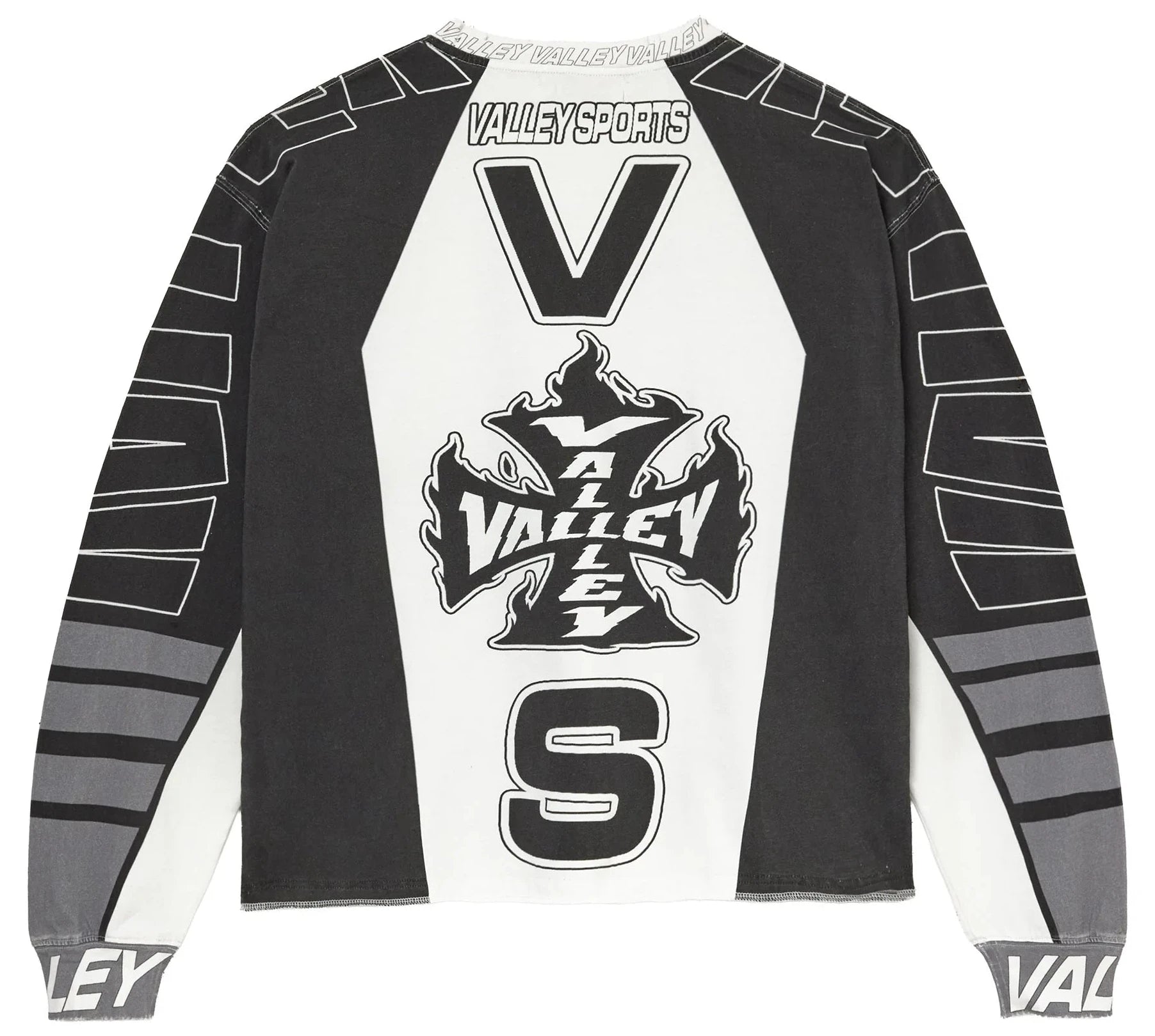 Camiseta Manga Larga Vale Forever VS Racing Black