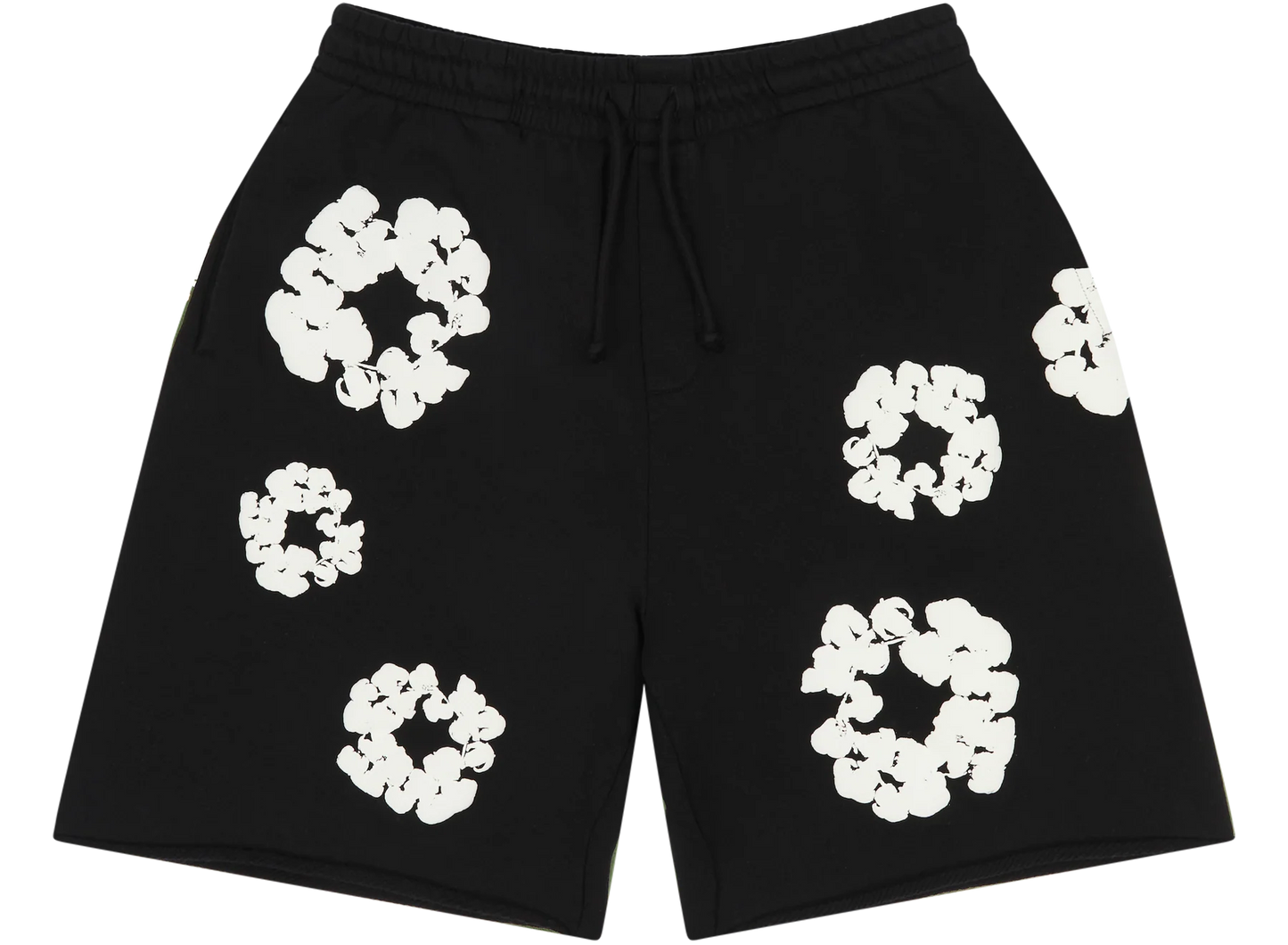 Short Denim Tears Cotton Wreath Black