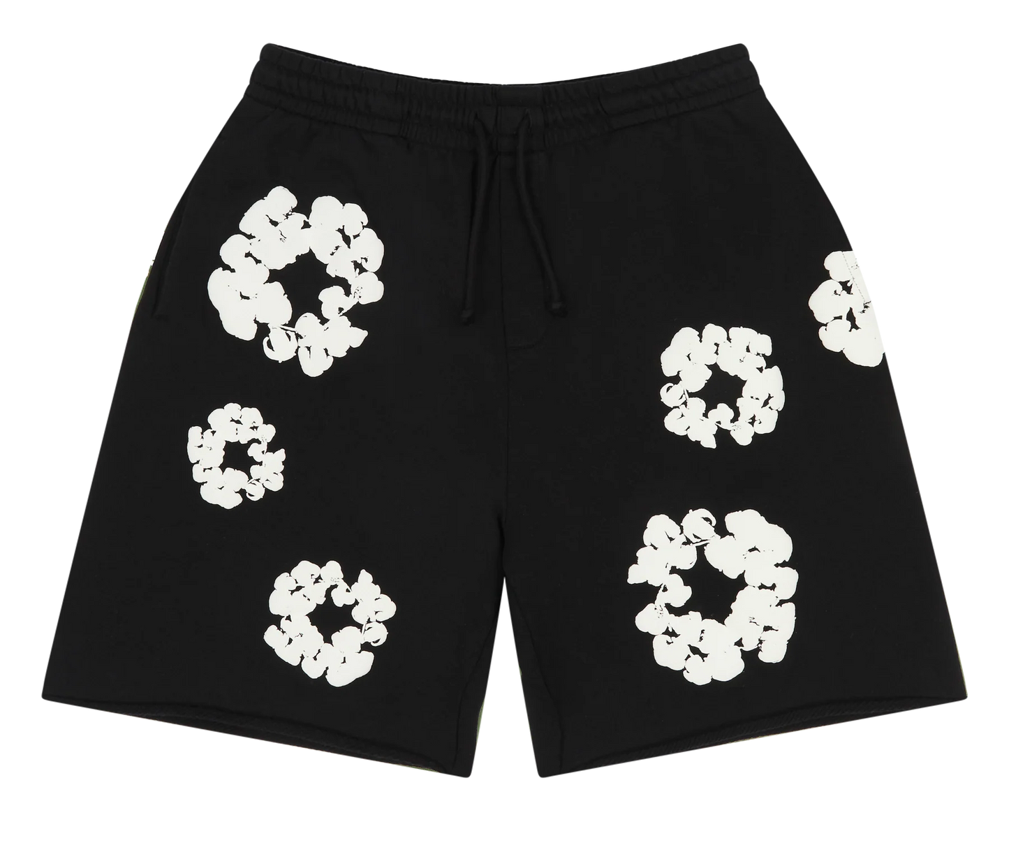 Short Denim Tears Cotton Wreath Black