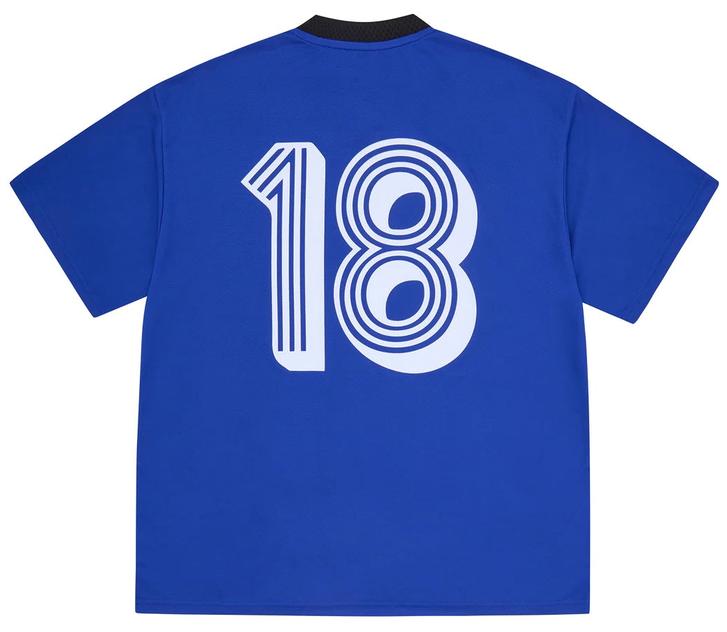 Camiseta Corteiz Ghini Football Jersey Blue