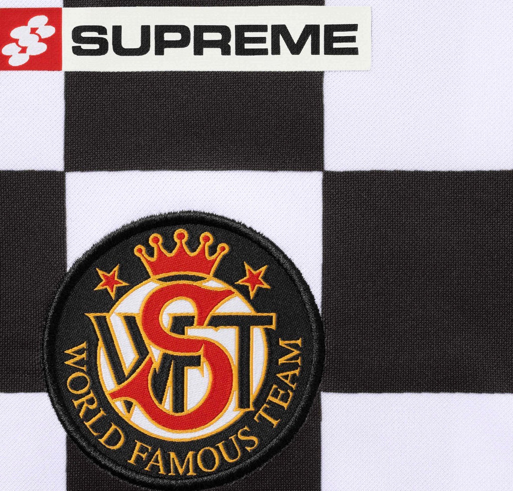 Jersey Supreme Checkerboard Soccer Black