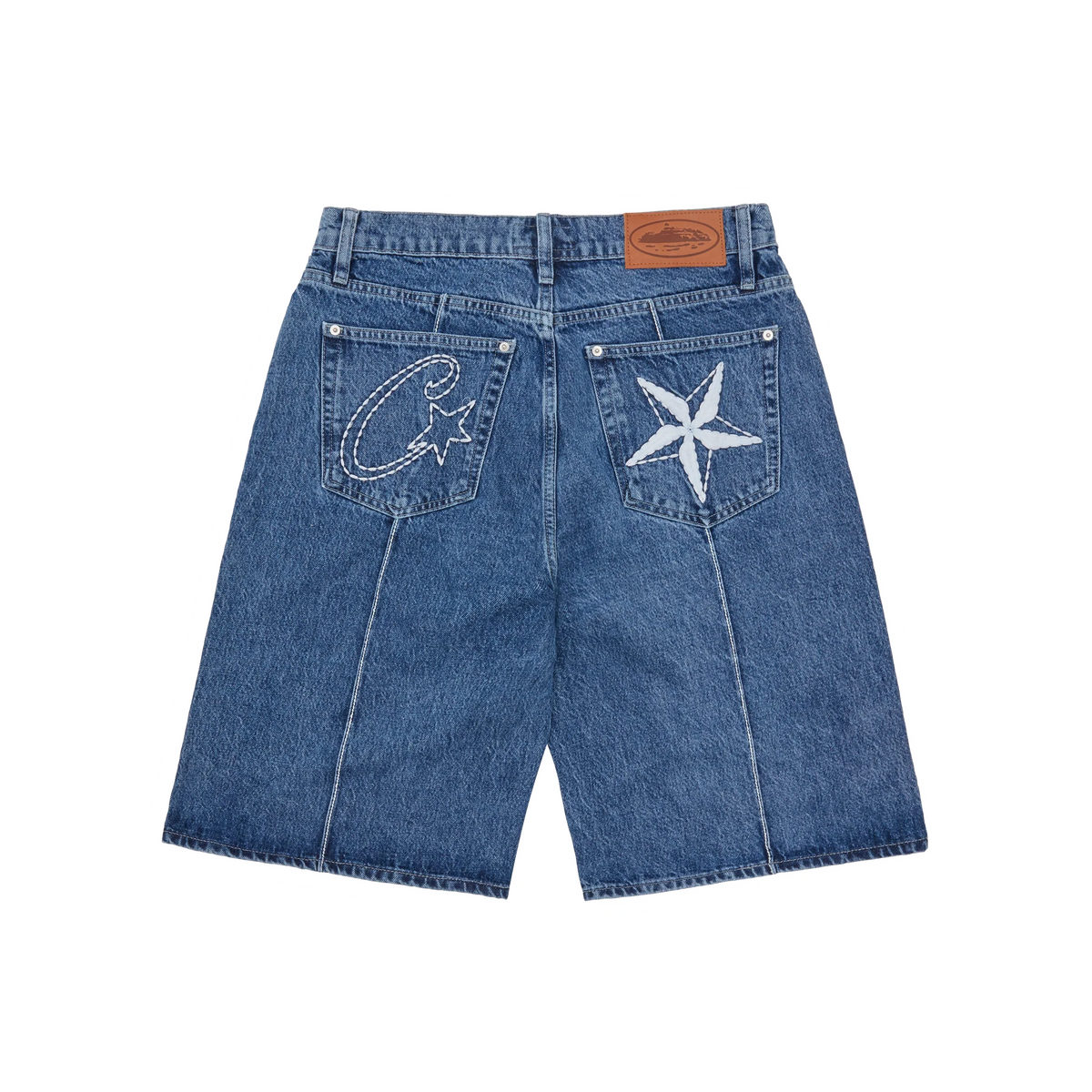 Short Corteiz C-Star Denim Midwash