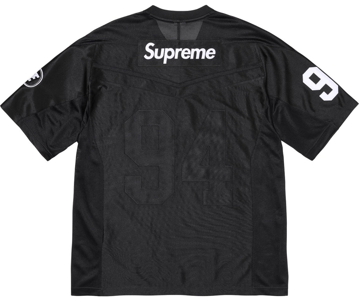 Jersey Supreme x Nike Football Black