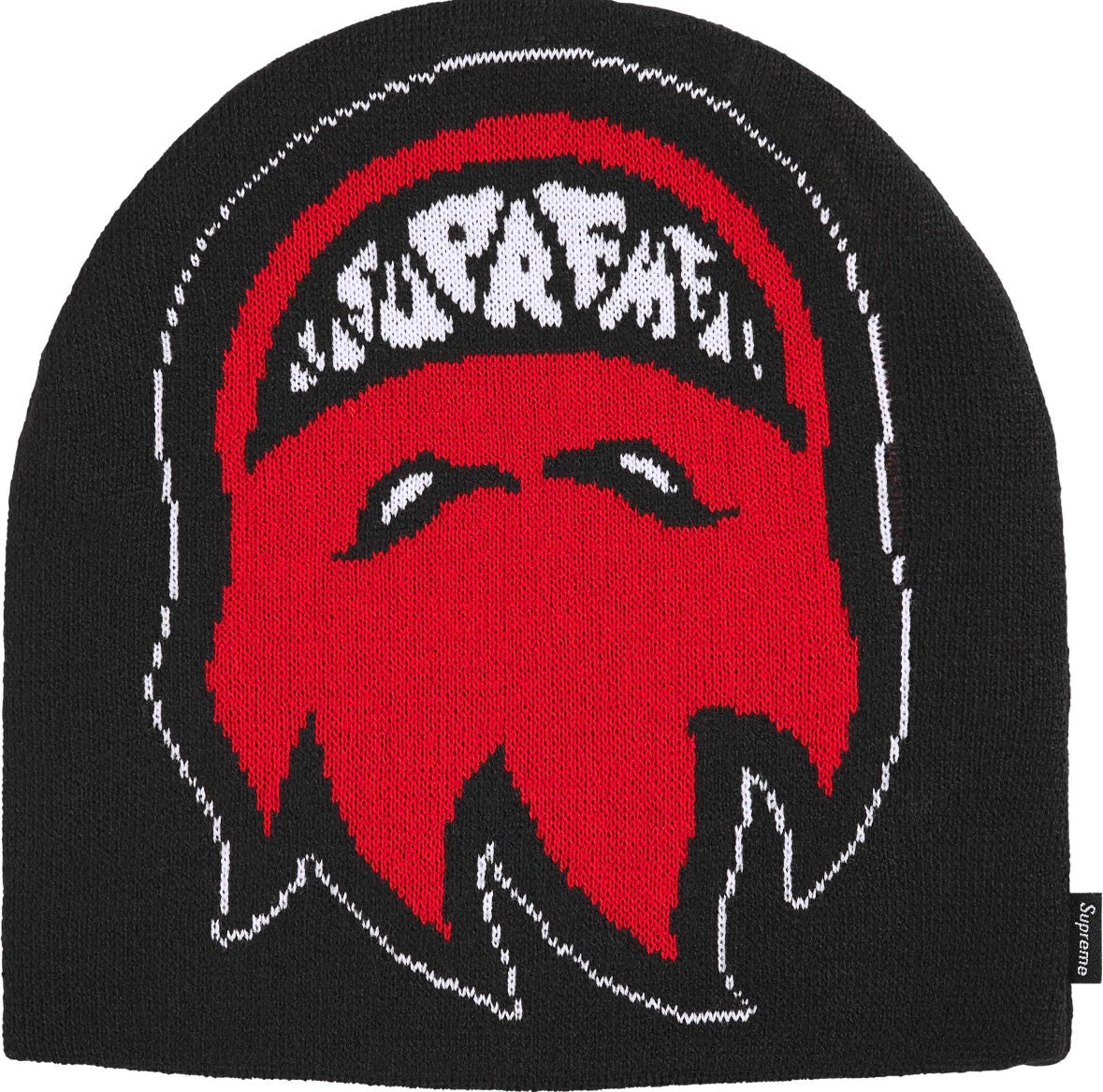 Gorro De Lana Supreme x Spitfire Black