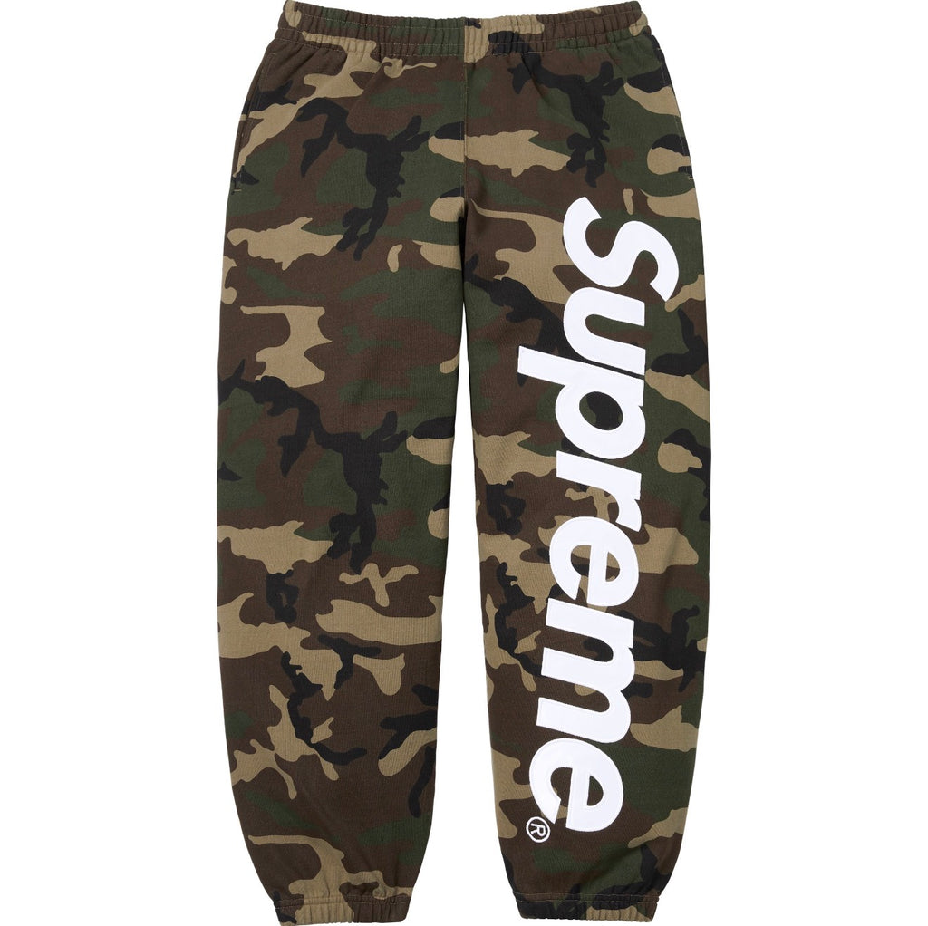 Pantalon Supreme Satin Appliqué Woodland Camo