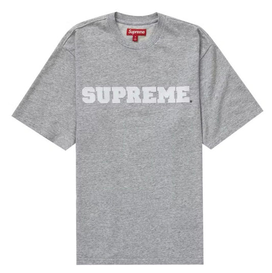 Camiseta Supreme Collegiate S/S Top Heather Grey