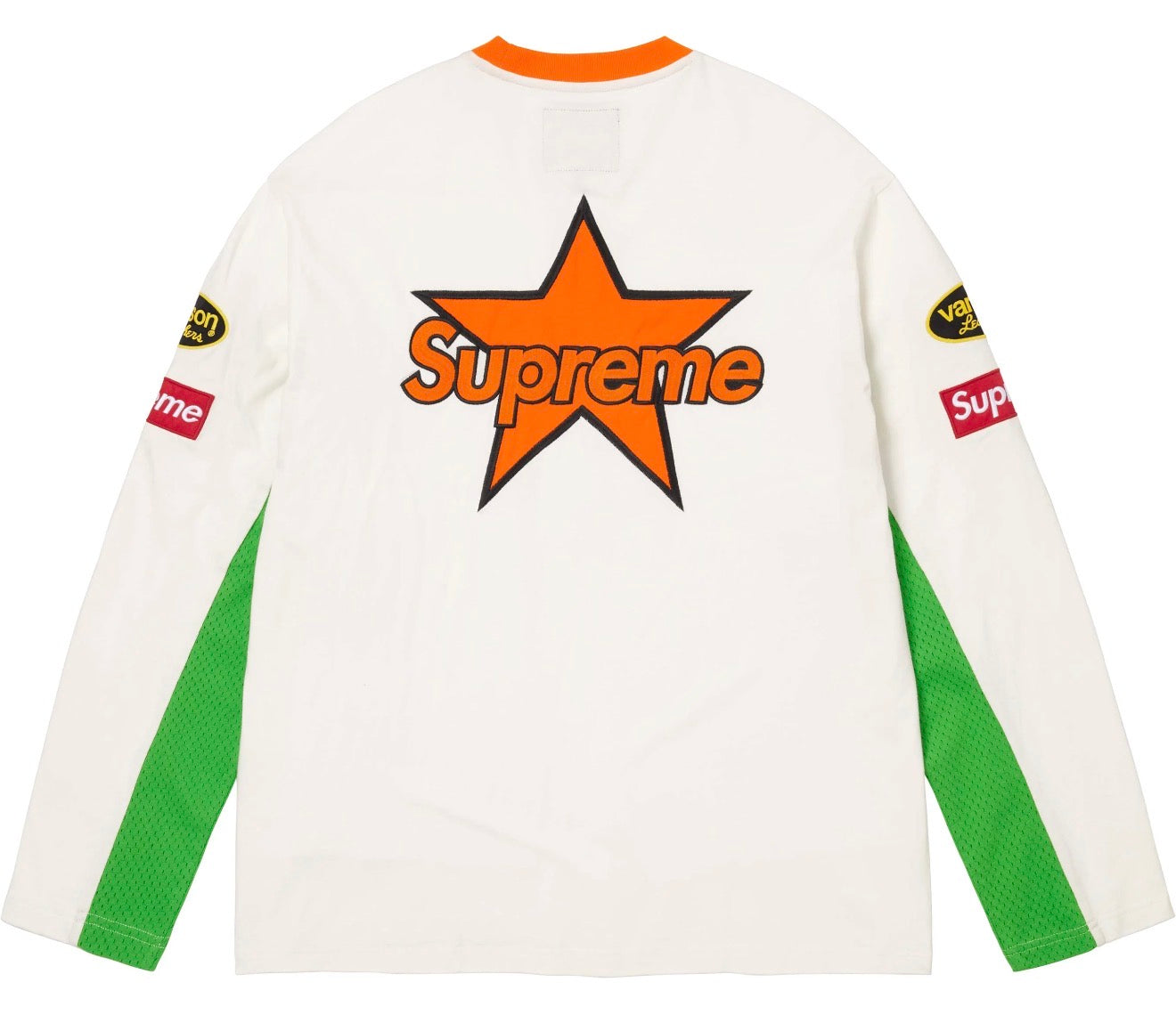 Camiseta Supreme X Vanson Leather White