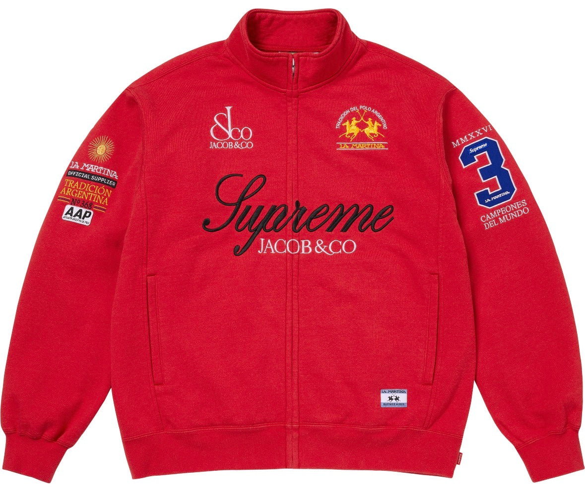 Buzo Supreme x La Martina x Jacob & Co Red