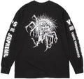 Camiseta Supreme X Yohji Yamamoto Manga Larga Black