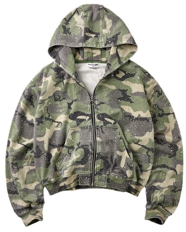 Campera Vale Forever Winter Crystal Camo Green