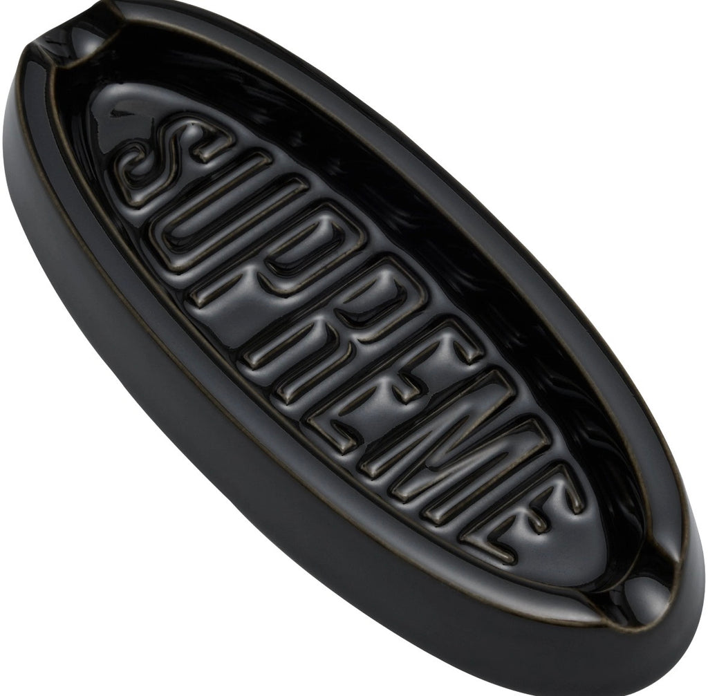 Supreme Oval Tray Black