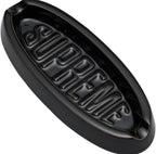 Supreme Oval Tray Black