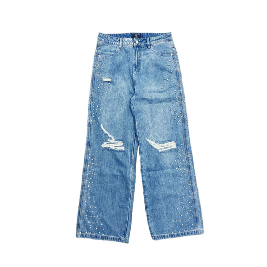 Pantalón Mixed Emotions Blue Stone Baggy Jeans