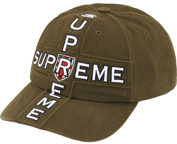 Gorro Supreme Cross 6-Panel Green
