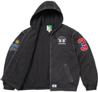 Campera Supreme x La Martina x Jacob & Co Lightweight Hooded Jacket Black