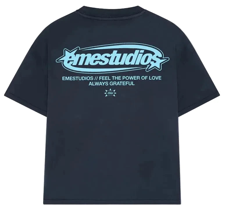 Camiseta Eme Studios Boundless Navy Oversized