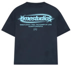 Camiseta Eme Studios Boundless Navy Oversized