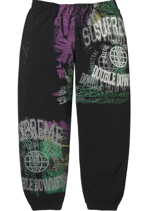 Pantalon Supreme Overprint Black