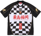 Jersey Supreme Checkerboard Soccer Black