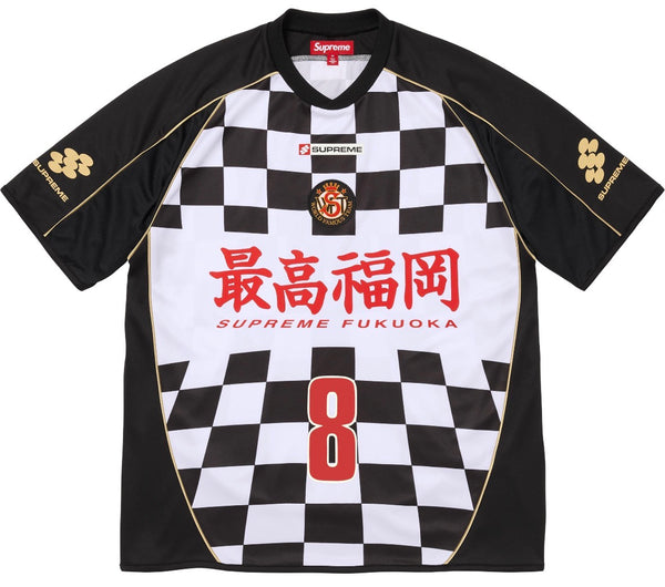 Jersey Supreme Checkerboard Soccer Black