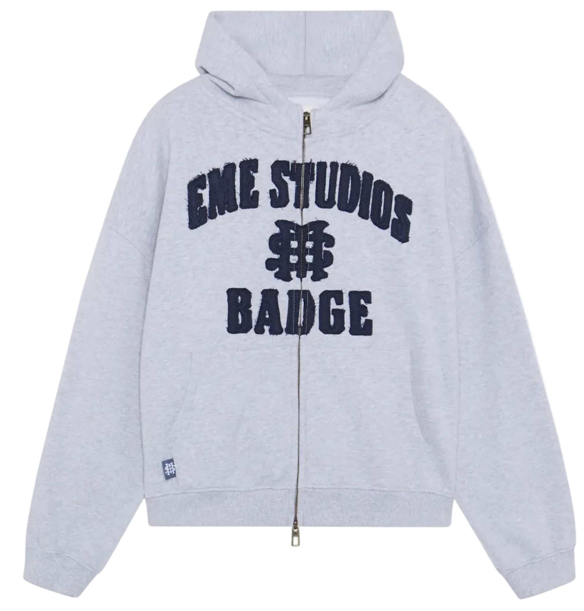 Campera Eme Studios Badge Heather Grey