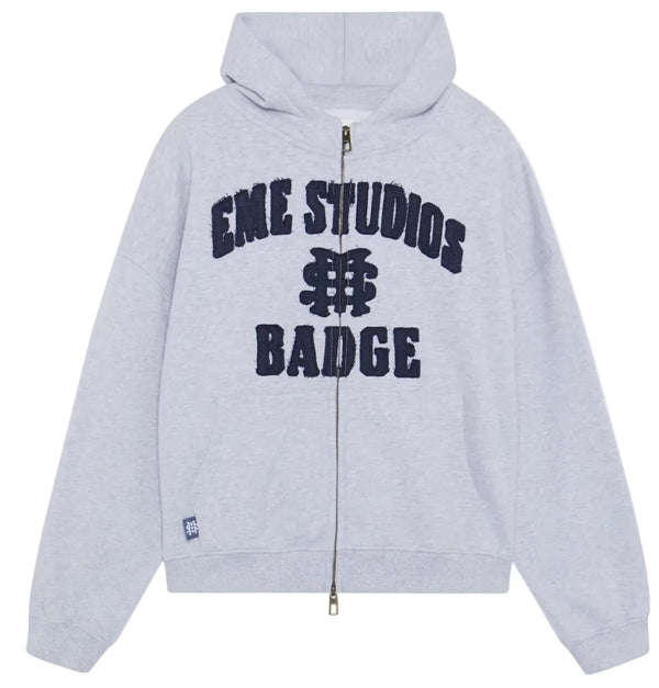 Campera Eme Studios Badge Heather Grey
