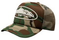 Gorro Corteiz Puff Print Trucker Woodland Camo