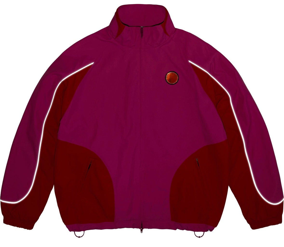 Campera Supreme x Jordan Track Jacket White Pink