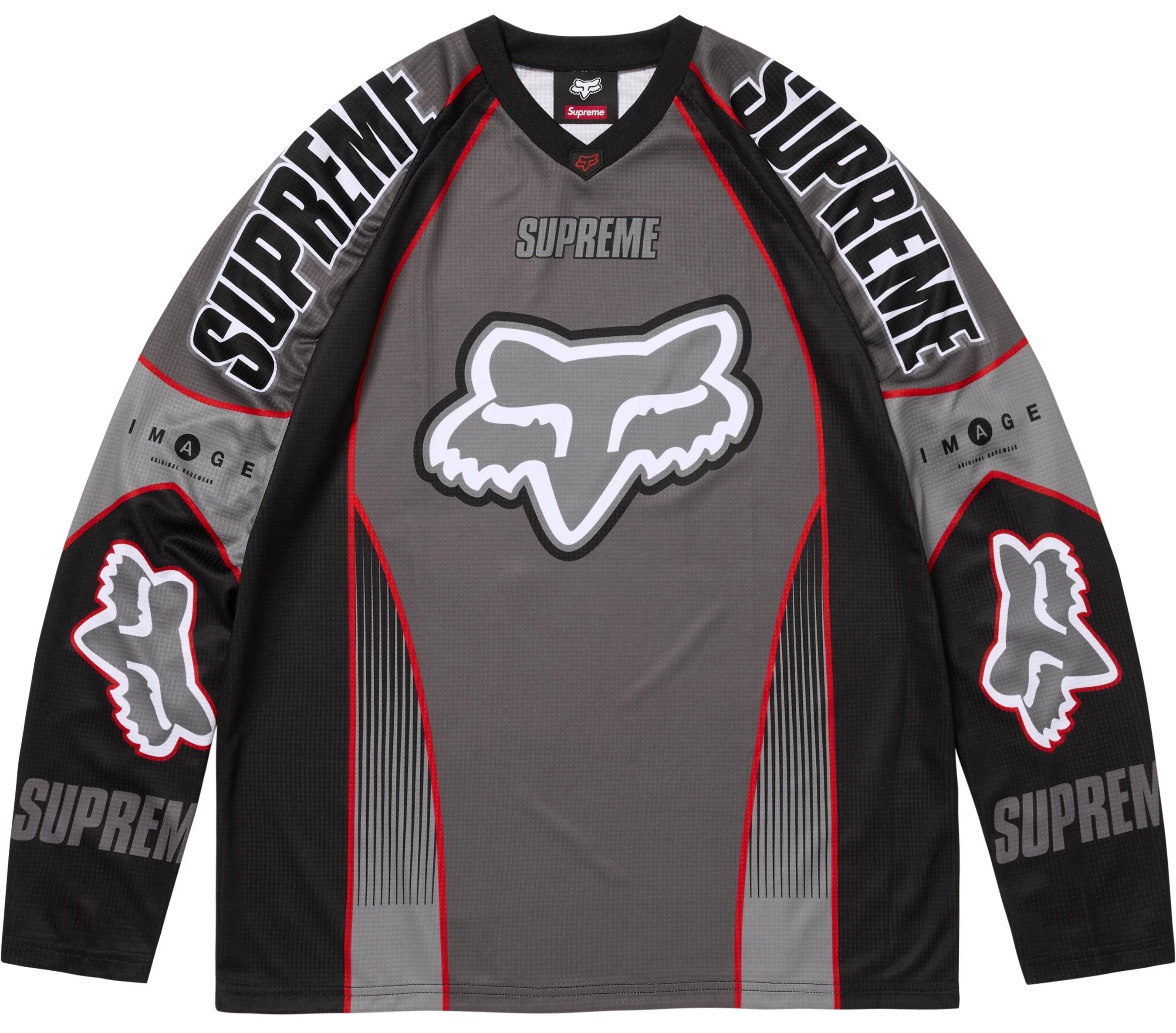 Jersey Supreme x Fox Racing DMX Black