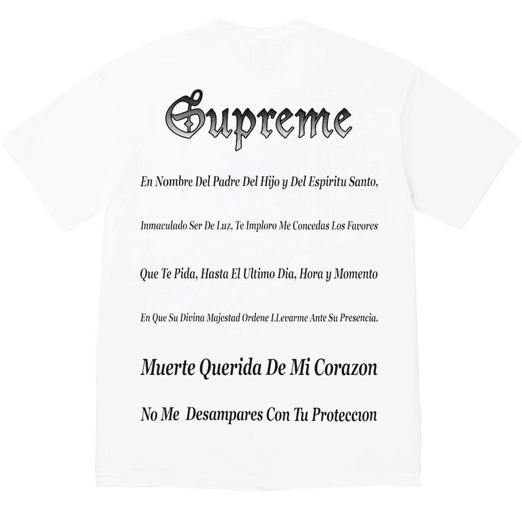 Camiseta Supreme Grim Reaper White