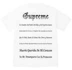 Camiseta Supreme Grim Reaper White