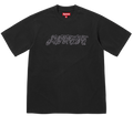 Camiseta Supreme Raised Script S/S Top Black