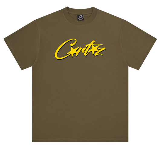 Camiseta Corteiz Allstarz Khaki