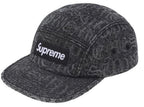 Gorro Supreme Stitched Old English Denim Camp Black