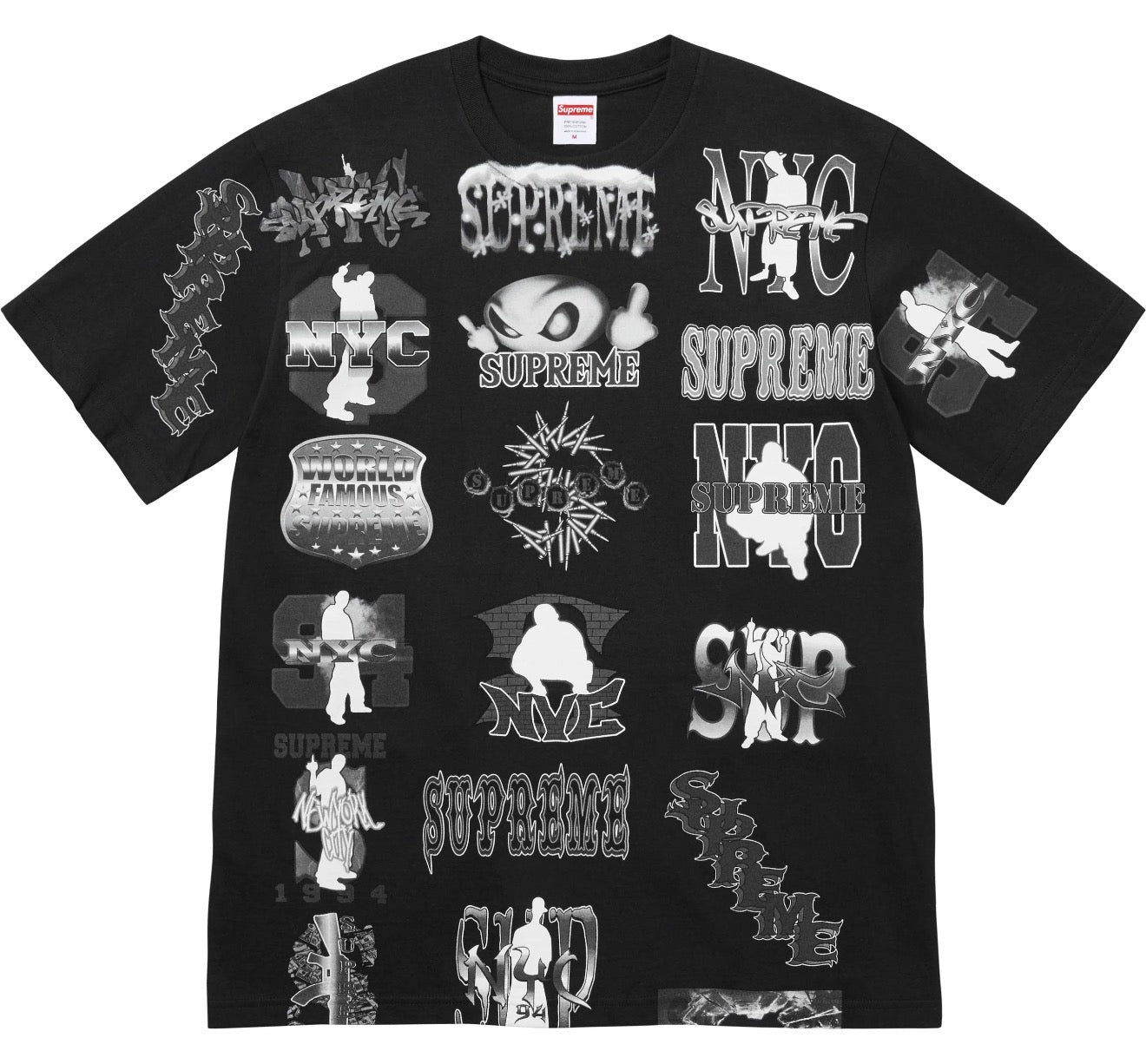 Camiseta Supreme Flash Black