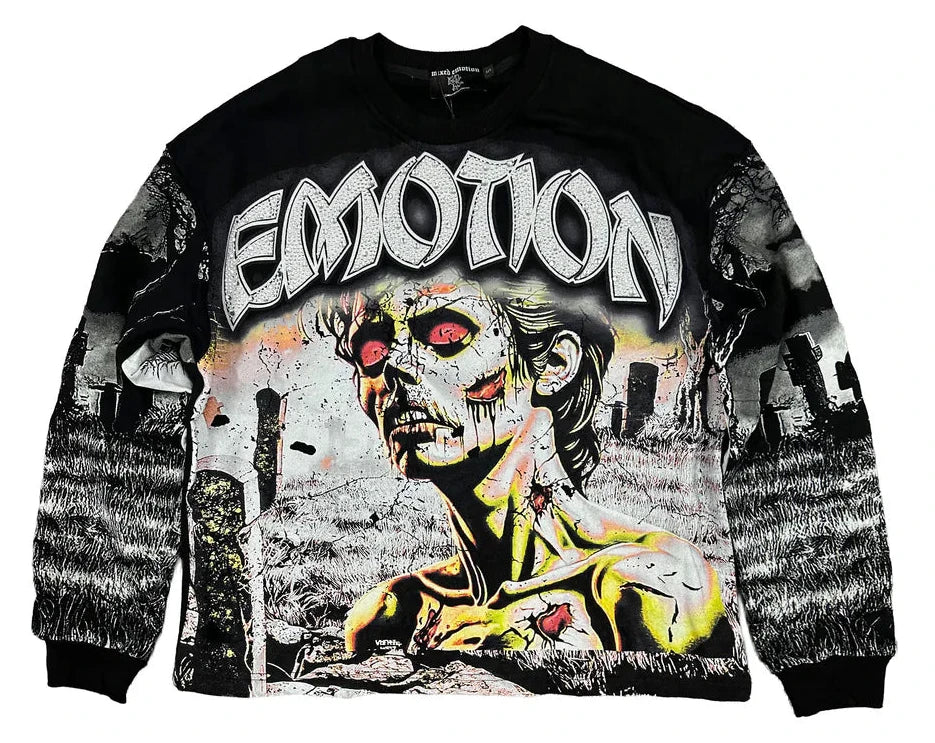 Camiseta Manga Larga Mixed Emotions Tombstone