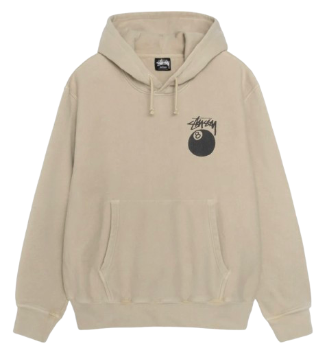 Canguro Stussy 8 Ball Pigement Dyed Beige