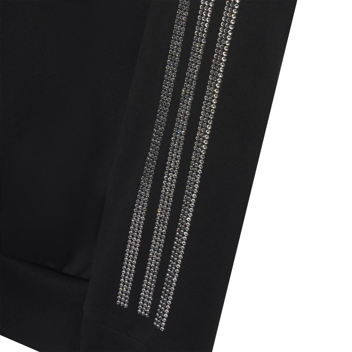 Campera Sp5der Rhinestone Track Black