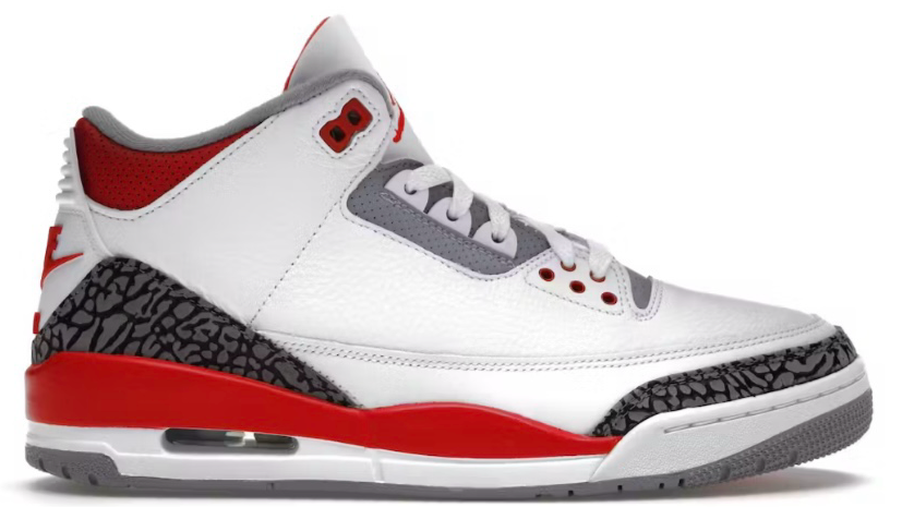 Jordan 3 Retro Fire Red