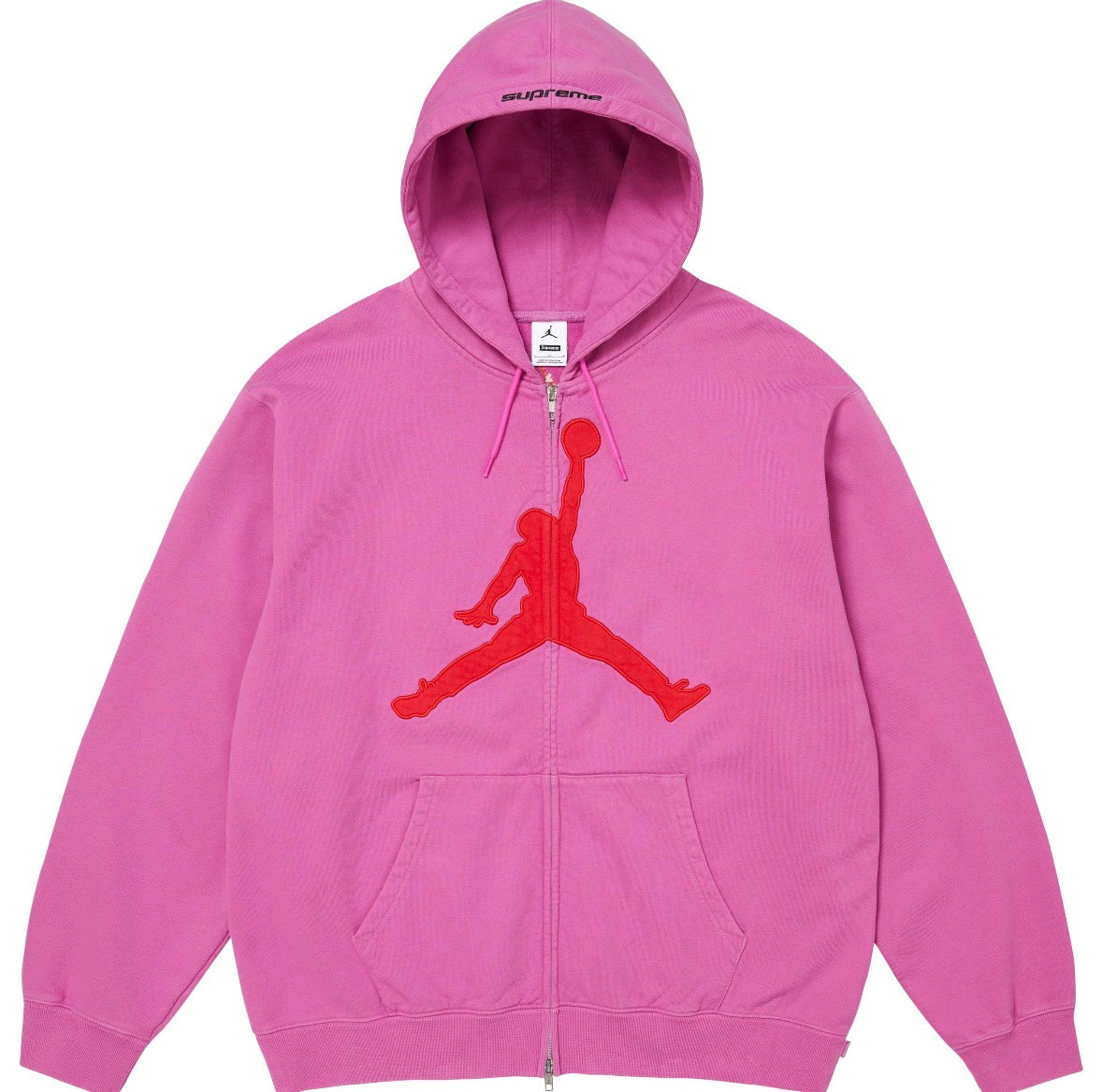 Campera Supreme x Jordan Pink