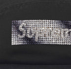 Gorro Supreme Rhinestone Label Balck