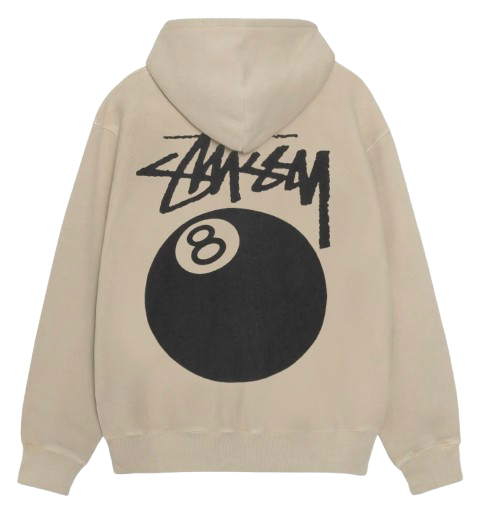 Canguro Stussy 8 Ball Pigement Dyed Beige