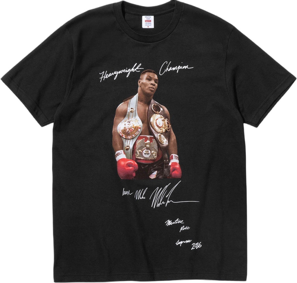 Camiseta Supreme X Martine Rose Champion Black