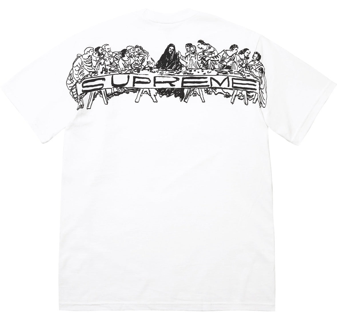 Camiseta Supreme Supper White